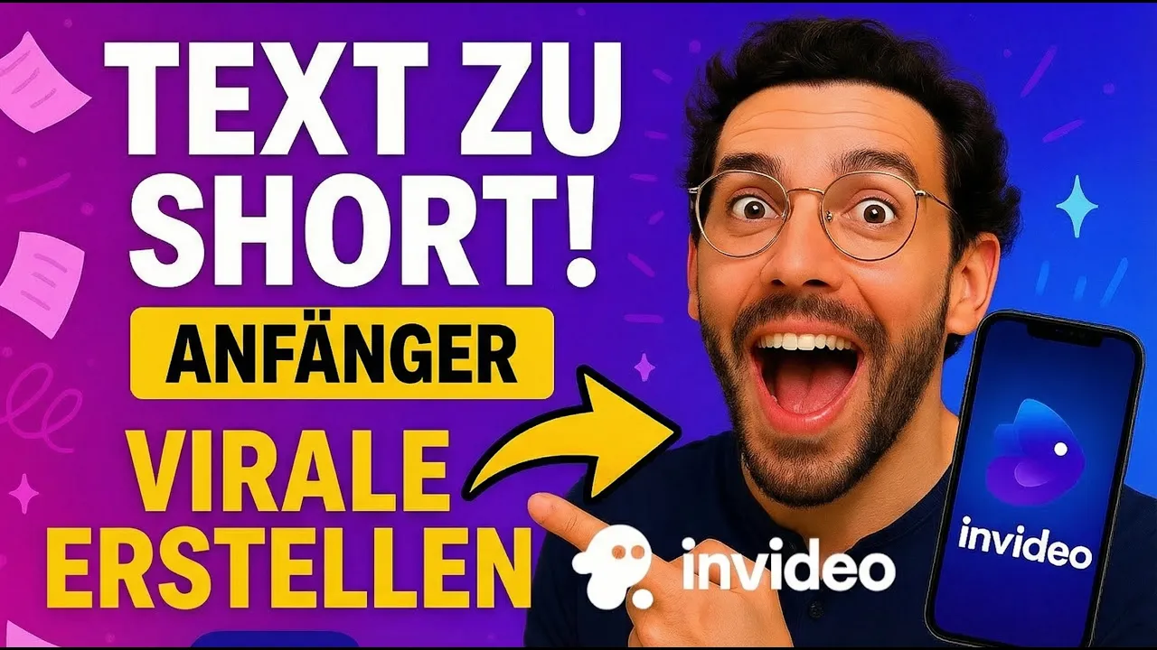 Virale YouTube Shorts mit InVideo AI erstellen (Tutorial) — software tutorial step-by-step guide