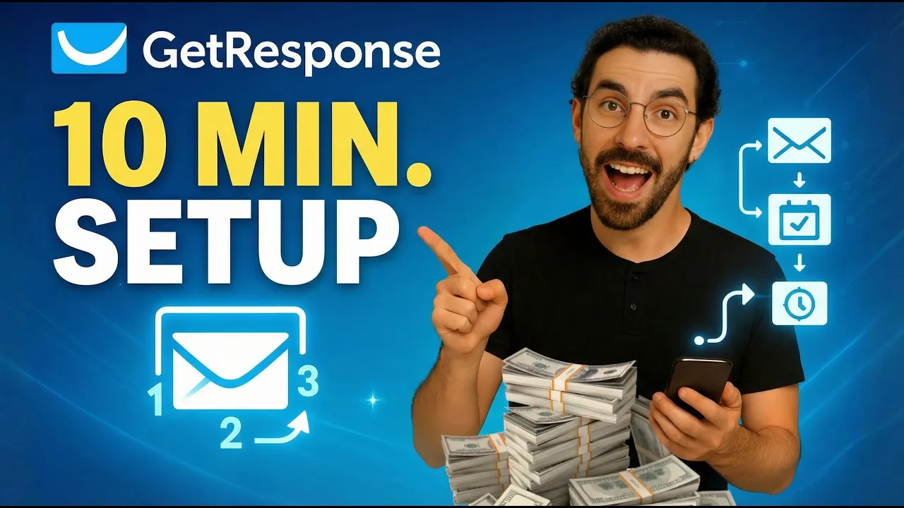 GetResponse Autoresponder: E-Mail-Sequenz erstellen — software tutorial step-by-step guide