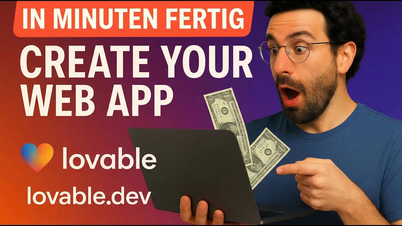 Web App erstellen ohne Code: Lovable AI Tutorial & Guide — software tutorial step-by-step guide