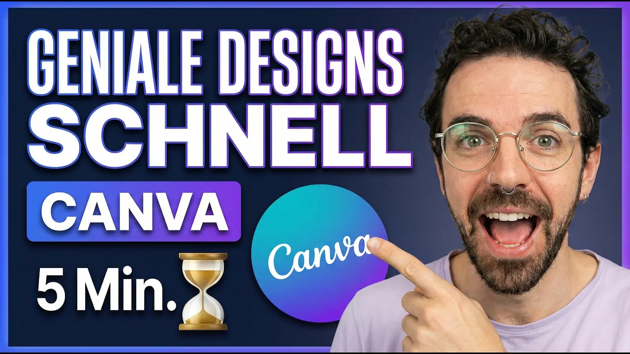 YouTube Thumbnails mit Canva erstellen (Guide) — Canva tutorial step-by-step guide