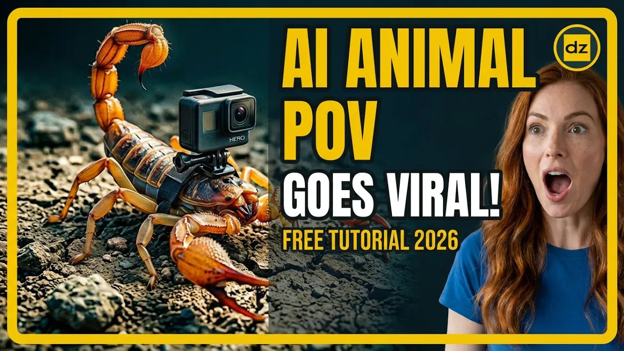 How to Create Viral Animal POV Videos with AI (Free Guide) — software tutorial step-by-step guide