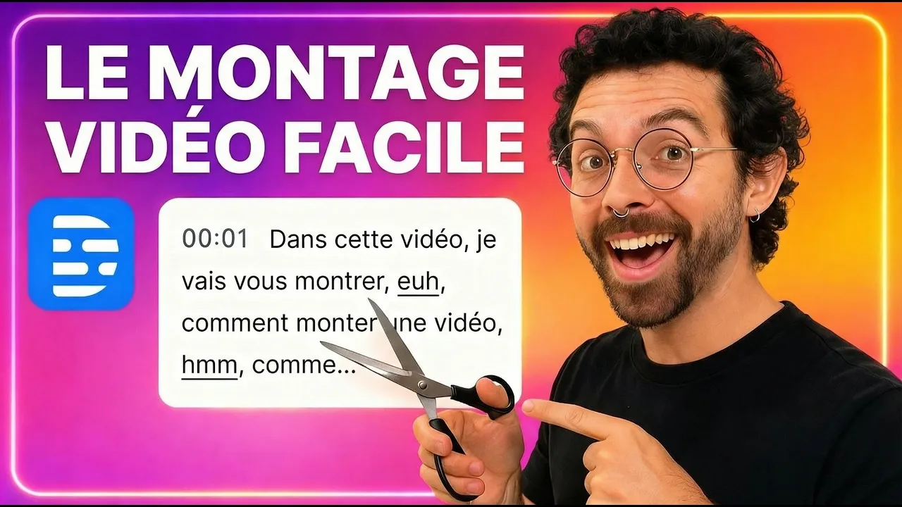 Tuto Descript : Le montage vidéo aussi simple qu'un Word — software tutorial step-by-step guide