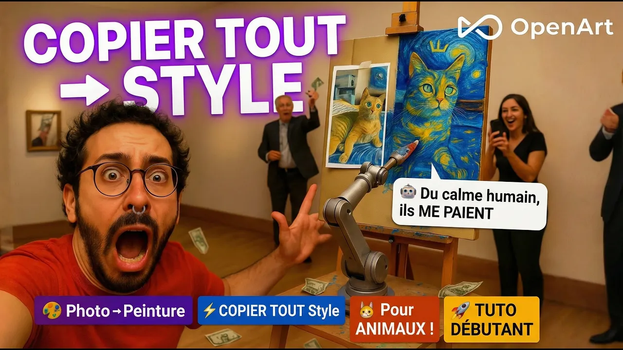 Transformer ses Photos en Peintures avec OpenArt AI — OpenArt tutorial step-by-step guide