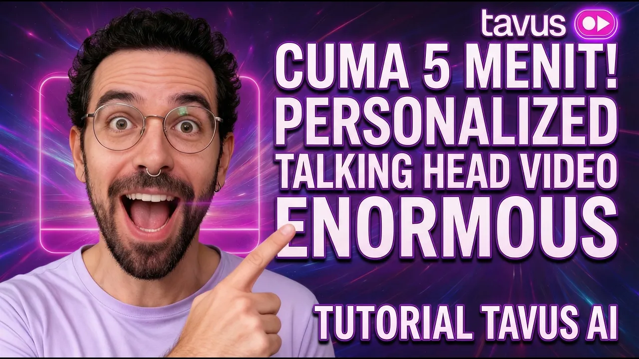 Cara Buat Video AI Personalisasi dalam 5 Menit: Tutorial Tavus AI — software tutorial step-by-step guide