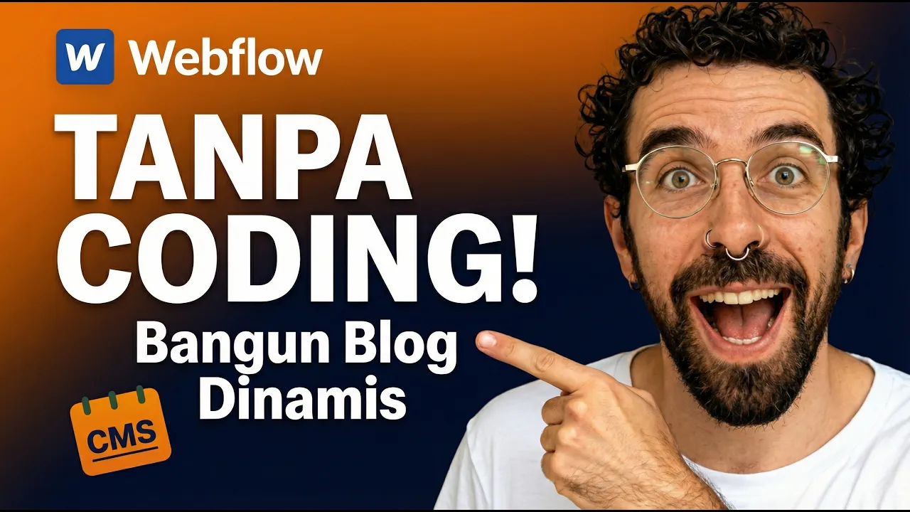 Cara Mudah Buat Blog Dinamis di Webflow CMS (Tanpa Coding!) — software tutorial step-by-step guide