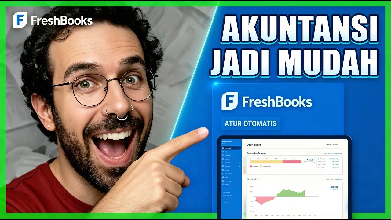 Tutorial FreshBooks: Cara Mudah Buat Invoice Profesional — software tutorial step-by-step guide