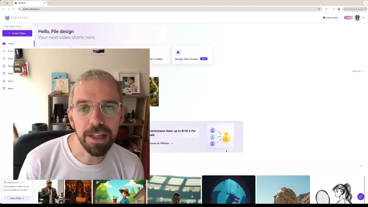 Zebracat AIの使い方：テキストからプロ動画を自動生成する完全ガイド — software tutorial step-by-step guide