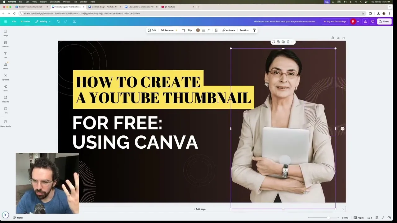 Como Criar Thumbnails no Canva: Tutorial Passo a Passo — Canva tutorial step-by-step guide