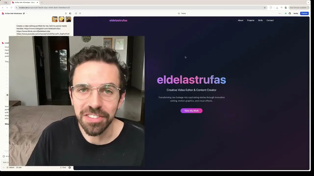 Como Criar um Web App com IA em MINUTOS! (Sem Código)
