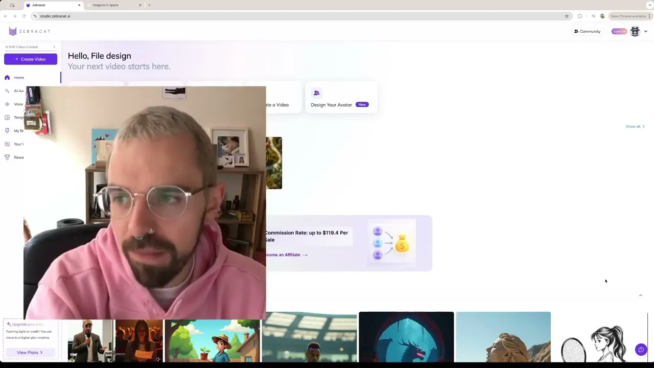 Zebracat: O Guia Completo do Gerador de Vídeos com IA — software tutorial step-by-step guide