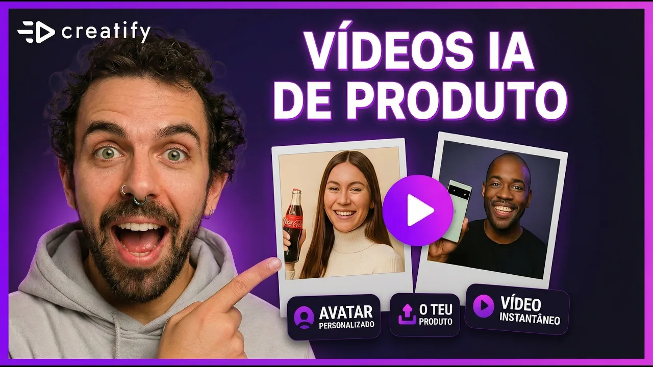 Como Criar Avatares IA a Segurar o Teu Produto