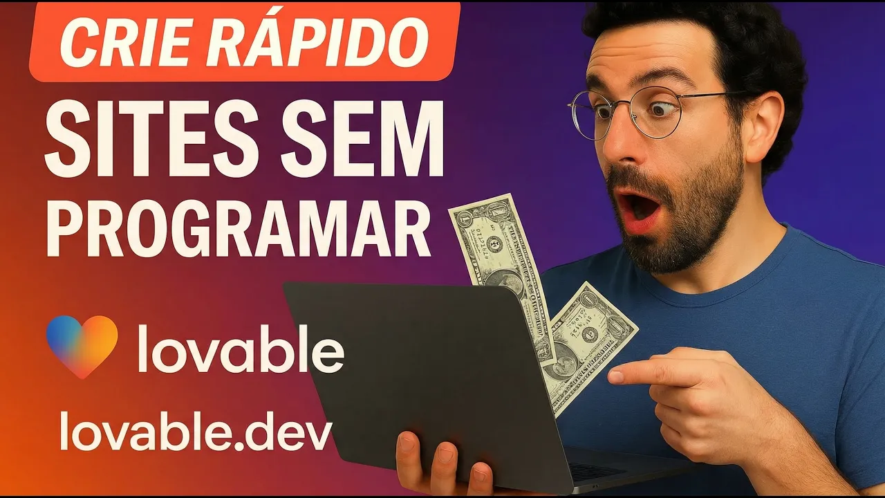 Cria a tua Web App com IA em Minutos (Sem Código)