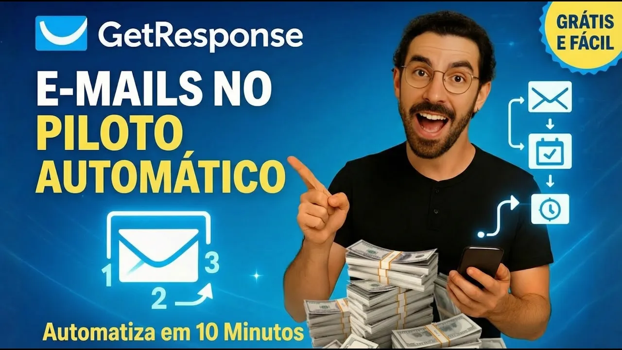 E-mails Automáticos: Guia GetResponse para Iniciantes — software tutorial step-by-step guide