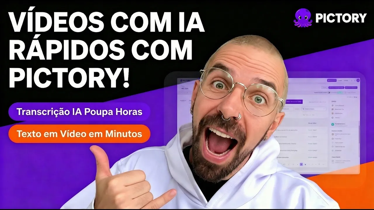 Tutorial Pictory AI: Criar Vídeos com IA em Minutos — Pictory tutorial step-by-step guide