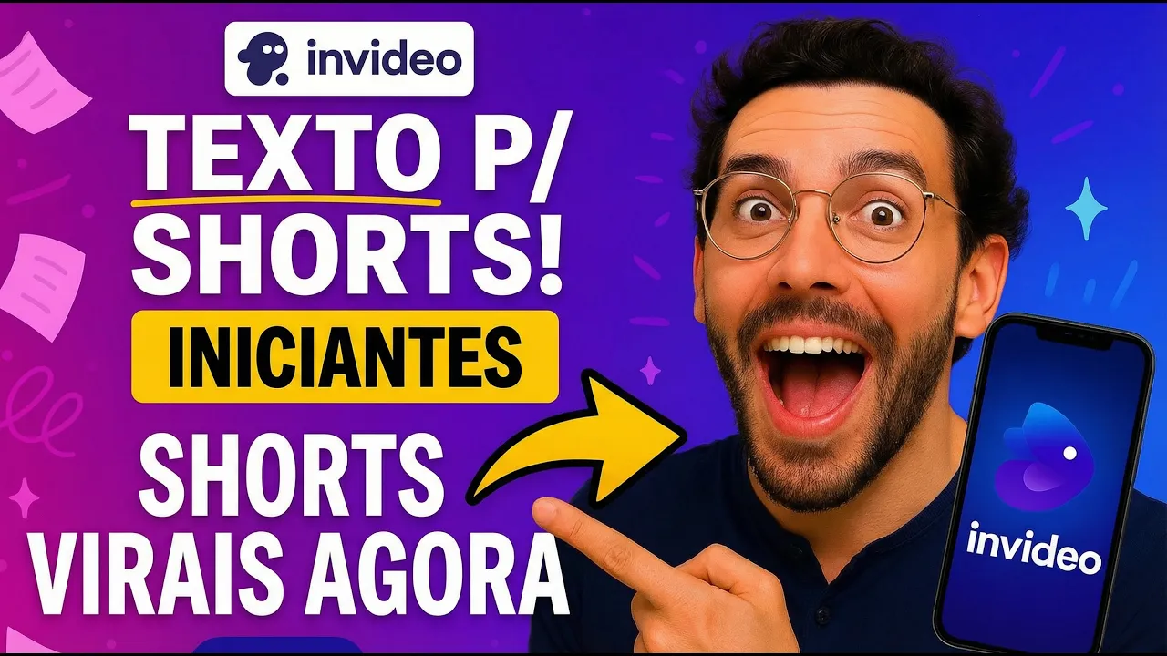 Como Criar YouTube Shorts Virais com InVideo AI — software tutorial step-by-step guide