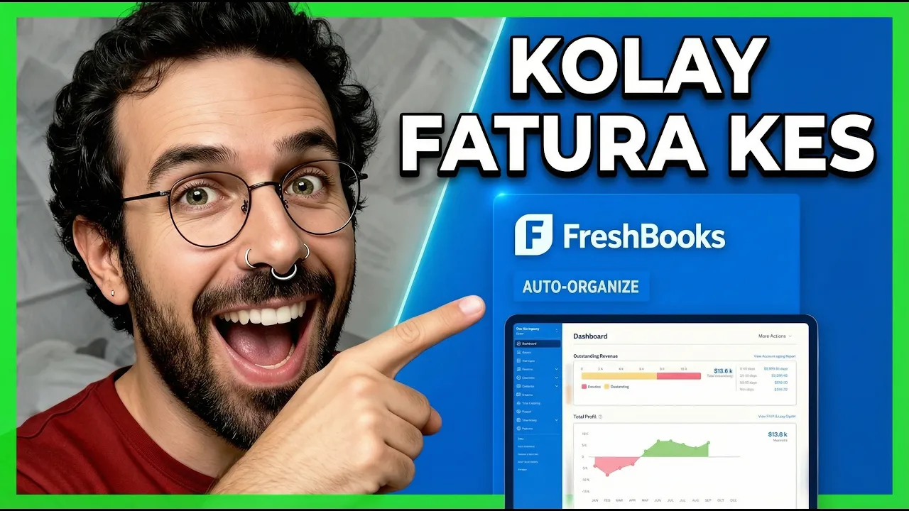 Freshbooks Eğitimi: 10 Dakikada Muhasebe Rehberi — software tutorial step-by-step guide
