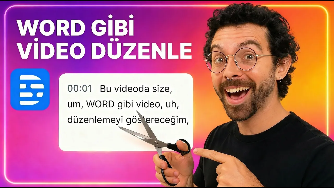 Metin Düzenler Gibi Video Düzenleyin: Descript Rehberi — software tutorial step-by-step guide