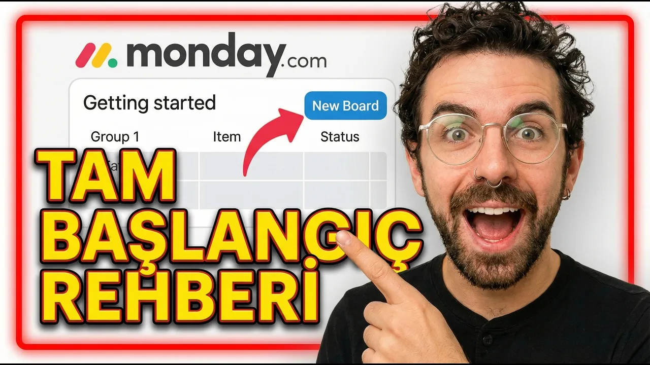 Monday.com Eğitimi: Yeni Başlayanlar İçin Tam Rehber — software tutorial step-by-step guide
