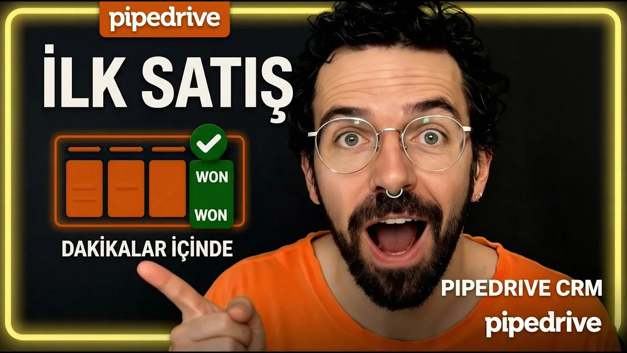Pipedrive CRM Rehberi: Satışlarınızı Dakikalar İçinde Kapatın — software tutorial step-by-step guide