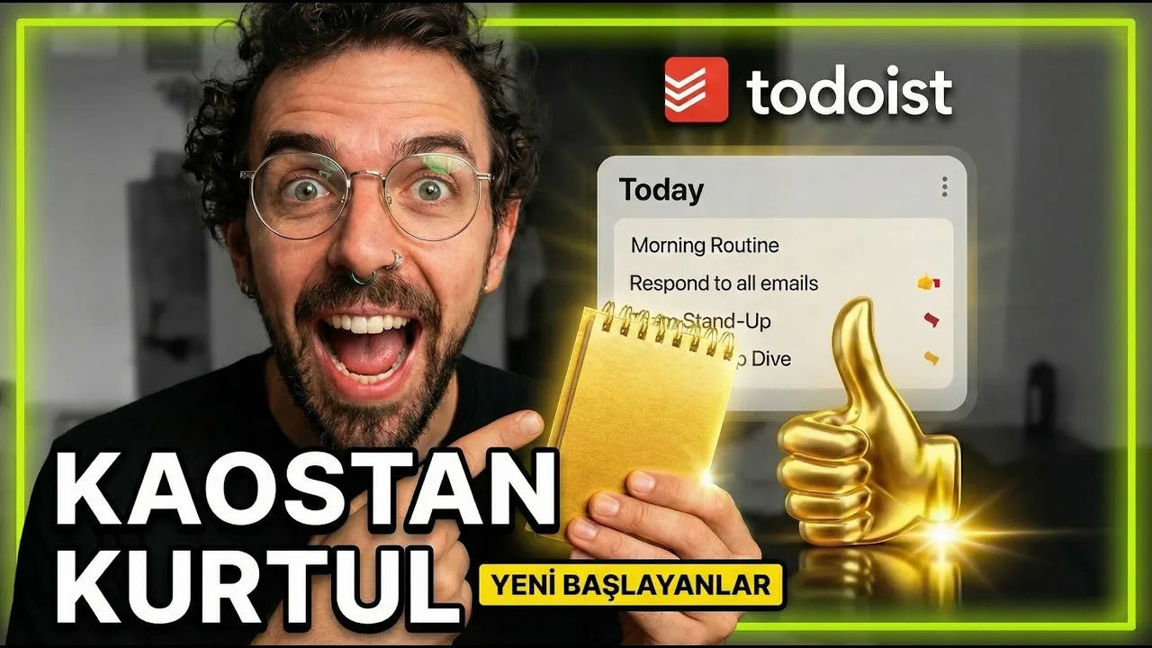 Todoist Kullanımı: 15 Dakikada Hayatınızı Düzene Sokun — software tutorial step-by-step guide